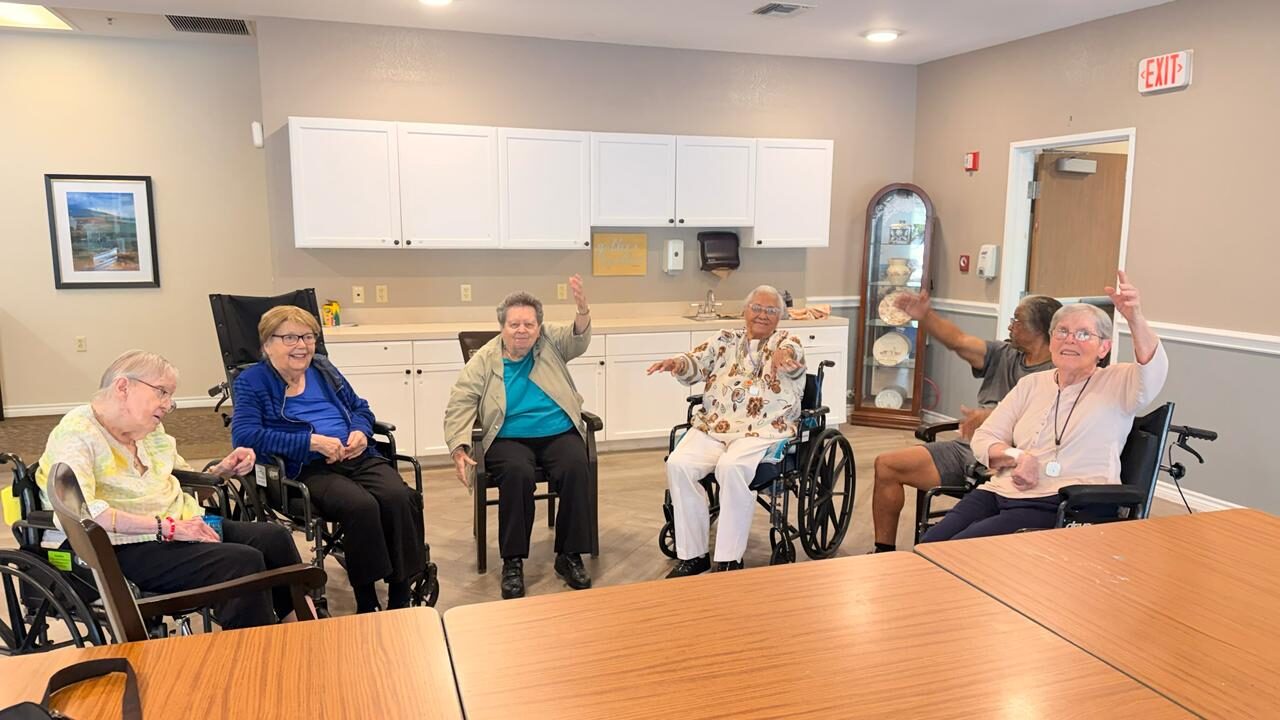 Orion senior fitness class in San Antonio
